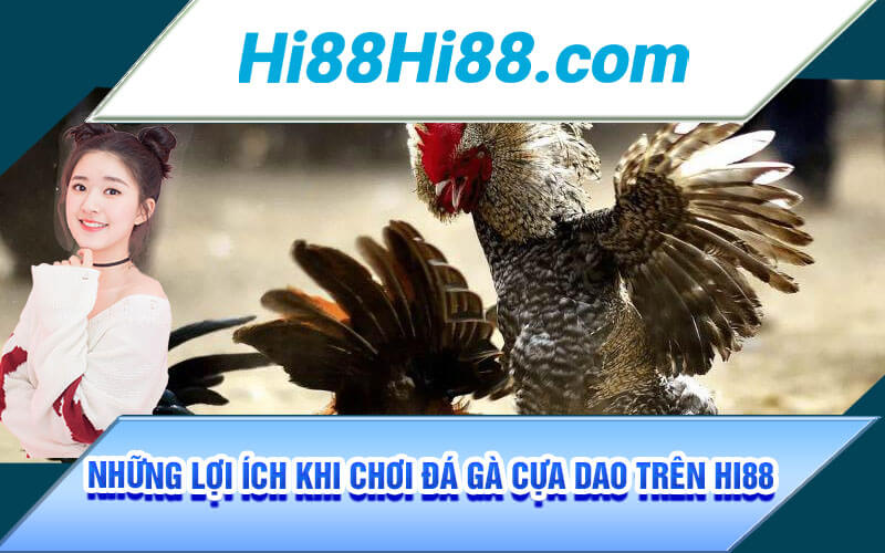 Đá Gà Cựa Dao - Tham Gia Đá Gà Cựa Dao Cực Cuốn Tại Hi88 2 Những lợi ích khi chơi Đá Gà Cựa Dao trên Hi88